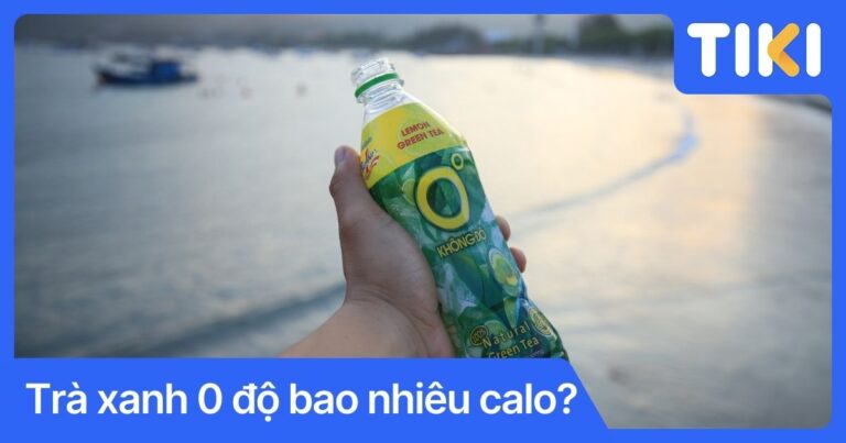 1 chai trà xanh không độ bao nhiêu calo? Uống có mập không?