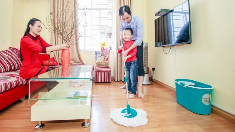 Hãy dọn nhà đủ, ưu tiên đúng chỗ và làm theo thứ tự thông minh