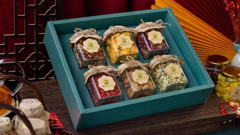 Trà thảo mộc giúp thanh lọc, dễ tiêu, an thần, hợp dùng sau Tết