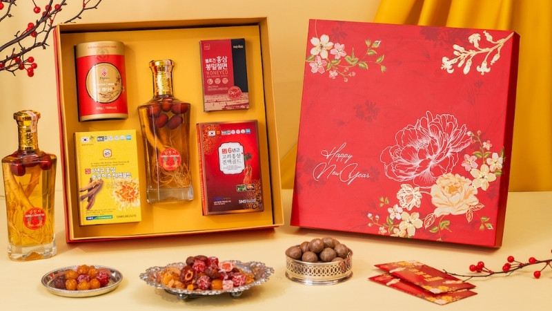 Quà Tết sức khỏe theo ngân sách từ trà, hạt đến yến sào, nhân sâm cao cấp