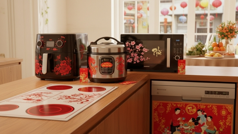 Chọn thiết bị đúng nhu cầu giúp nấu Tết nhanh, dùng bền và không lãng phí