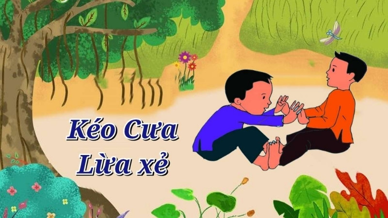 Kéo cưa lừa xẻ là trò chơi dân gian giúp gắn kết tình thân qua những nhịp điệu rộn ràng