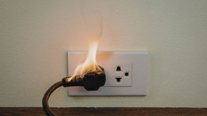 Mất an toàn điện nước khi trời mưa nhiều