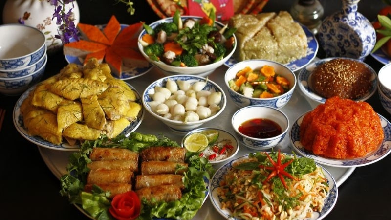 Mâm cỗ Tết miền Bắc truyền thống