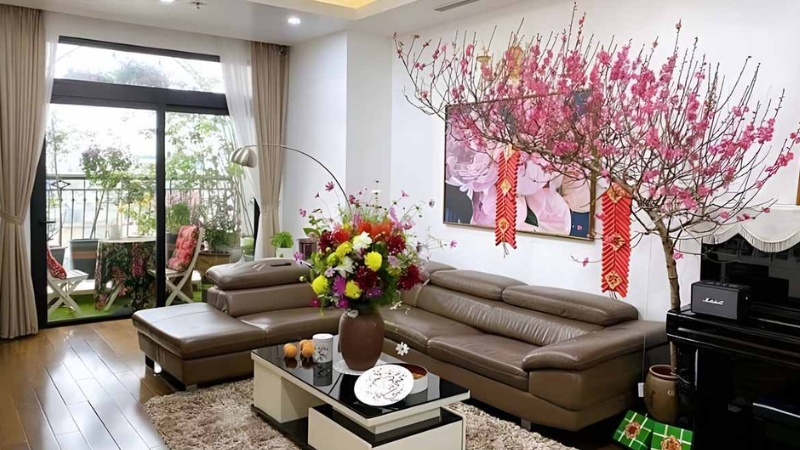 Nguyên tắc trang trí Tết ưu tiên ít đồ, chọn điểm nhấn là chìa khóa