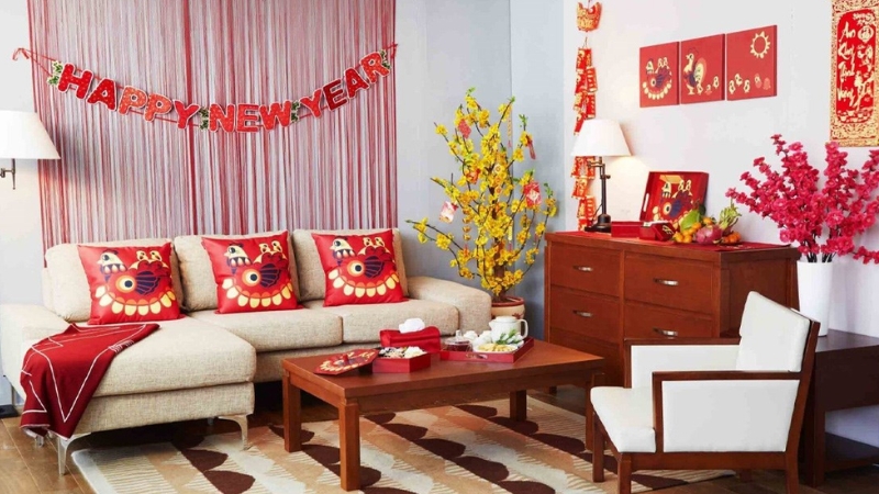 Không gian thoáng giúp sinh hoạt ngày Tết dễ chịu hơn