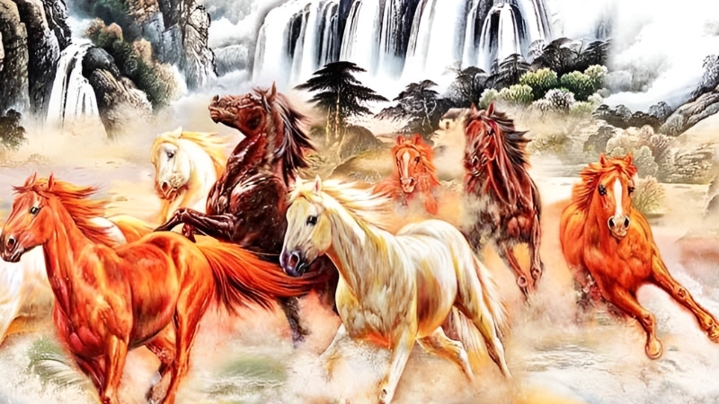 Tranh Ngựa truyền thống