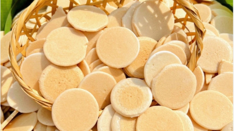 Lượng calo trong 100g bánh đồng tiền