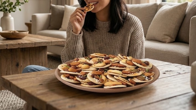 Việc ăn bánh đồng xu quá nhiều, không kiểm soát dễ gây béo