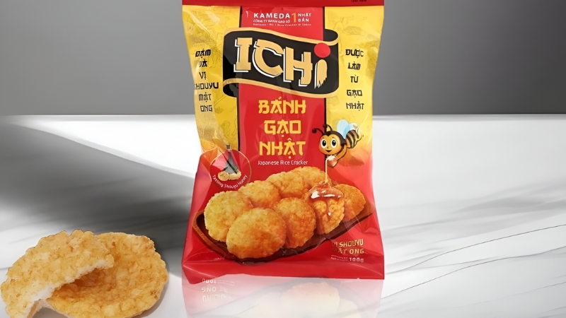 Giới thiệu mức calo của bánh gạo Ichi