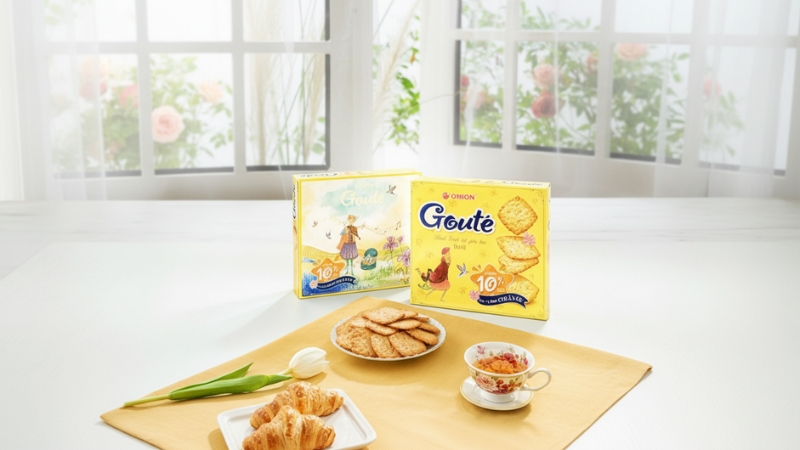 Bánh Goute 36g cung cấp khoảng 181 calo