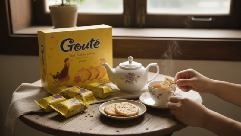 Ăn bánh uống trà