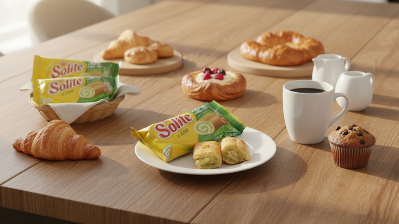 Bánh Solite chứa khoảng 78 - 107 calo/chiếc