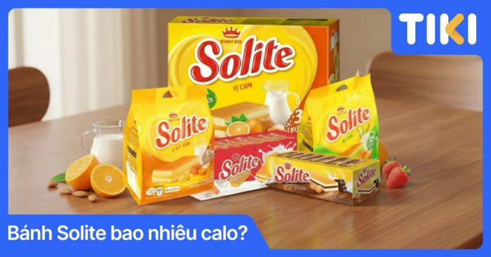 Bánh Solite bao nhiêu calo? Bảng tính calo chi tiết các loại bánh