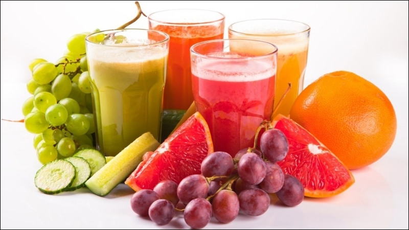 Nước ép cũng là một ý tưởng hay trong bàn tiệc dịp tết