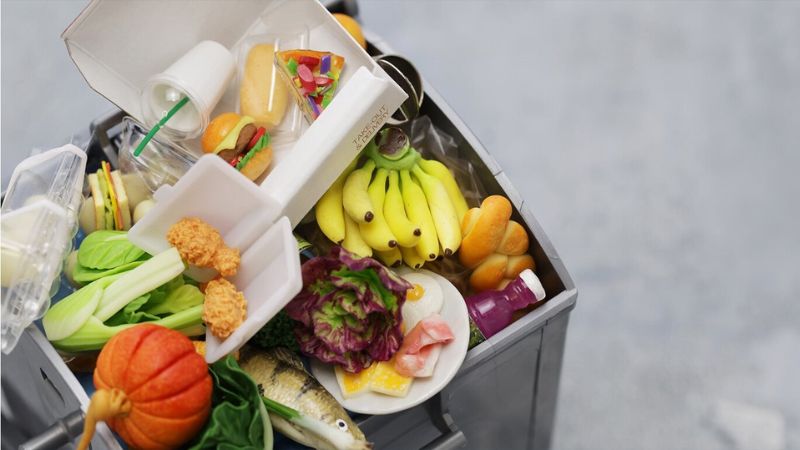 Tình trạng thực phẩm dư thừa bị bỏ phí sau dịp Tết Nguyên Đán