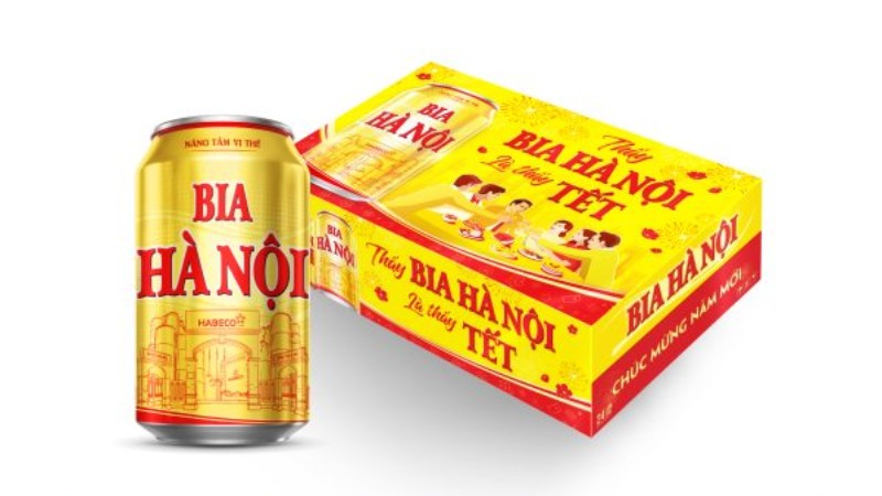 Bia Hà Nội là loại bia truyền thống quen thuộc với người dân Việt