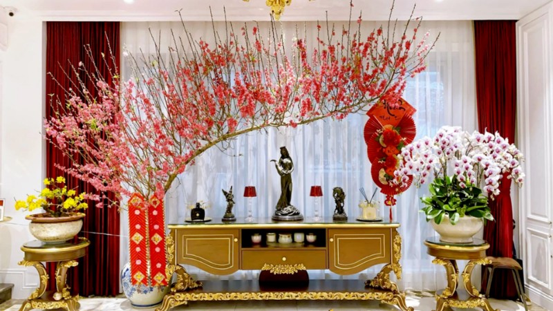 Trang trí nhà ngày Tết