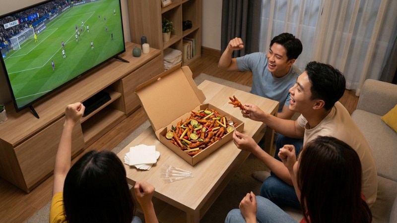 Hộp chân gà sả tắc