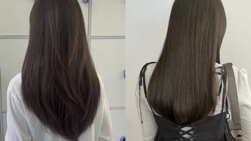 Tóc tỉa đuôi chữ U/V dễ dàng tạo kiểu tại nhà