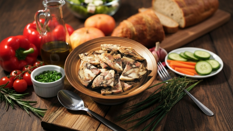 Kết hợp với rau xanh và thực phẩm giàu chất xơ