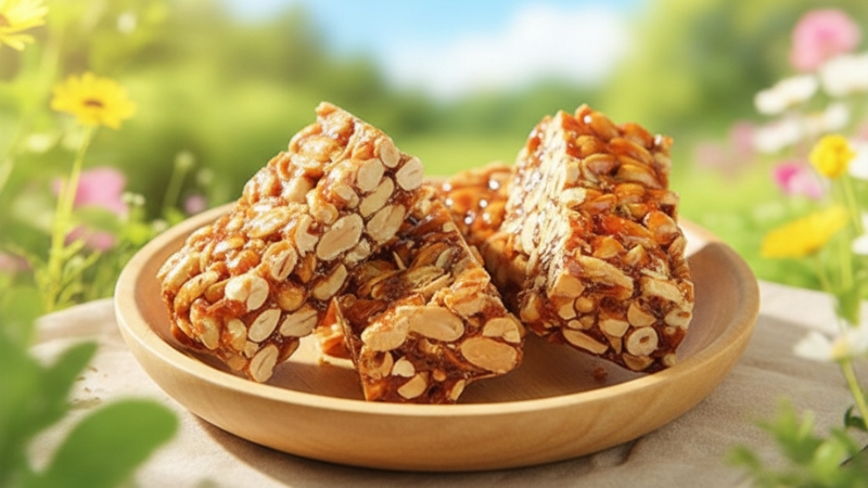 Hàm lượng calo trong các loại kẹo lạc có sự chênh lệch 