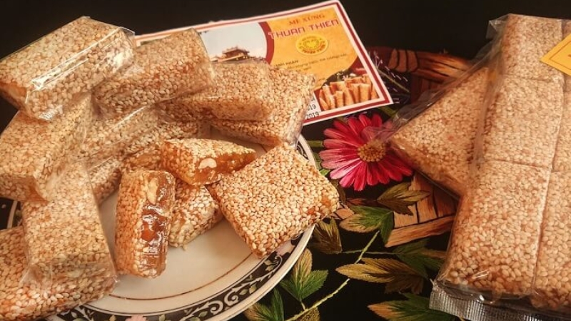 Kẹo chứa một số nhóm chất dinh dưỡng có lợi từ các loại hạt tự nhiên