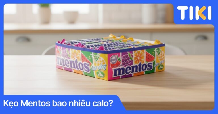 Kẹo Mentos bao nhiêu calo? Ăn có béo không?