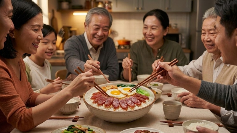 Kết hợp nhiều rau xanh và đồ chua