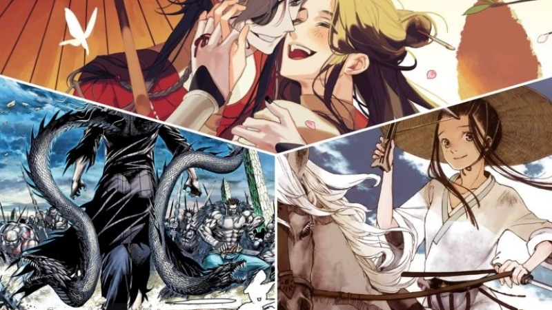 Manhua là truyện tranh có nguồn gốc từ Trung Quốc, Hồng Kông và Đài Loan