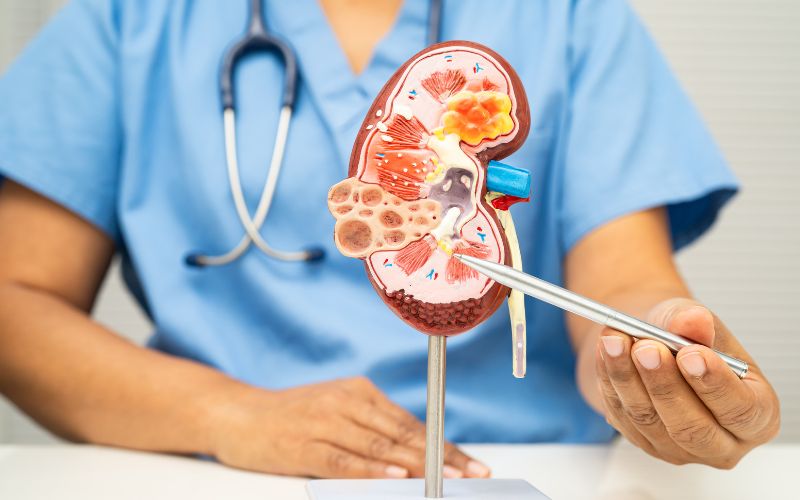 Tăng gánh nặng cho chức năng thận