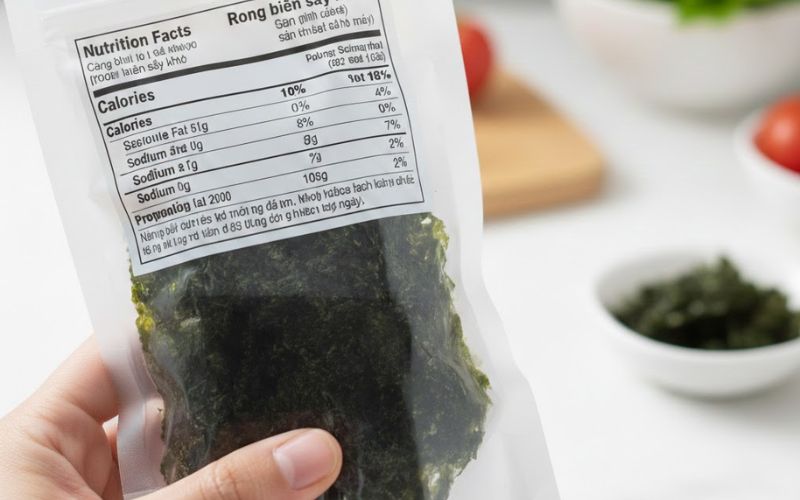 Luôn để ý cột Calories và Sodium