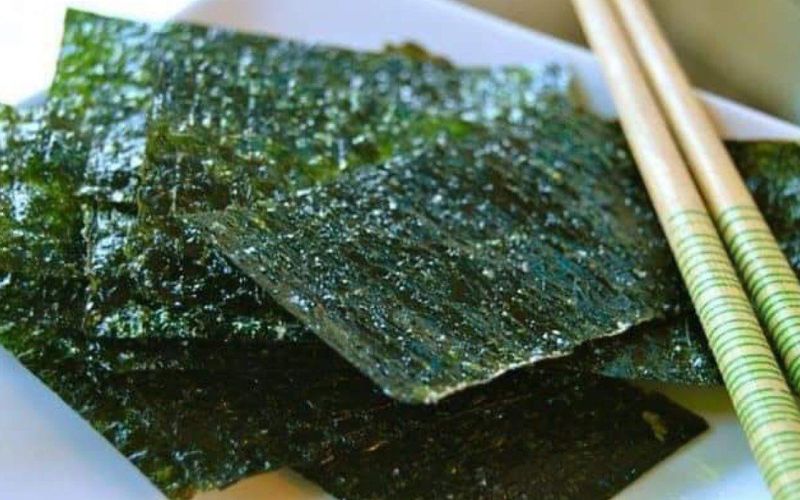 Rong biển sấy truyền thống