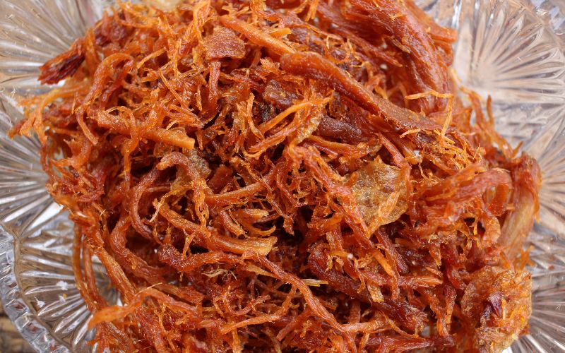 Lượng muối cao trong ruốc gây tích nước