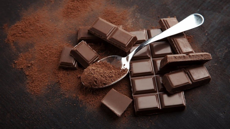 Chất béo trong socola đen chủ yếu là axit oleic