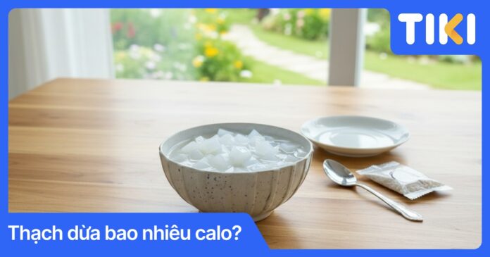 Thạch dừa bao nhiêu calo? Bí quyết ăn thạch dừa không lo béo