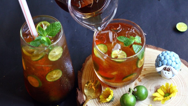 Hàm lượng calo trong một ly trà tắc không cố định