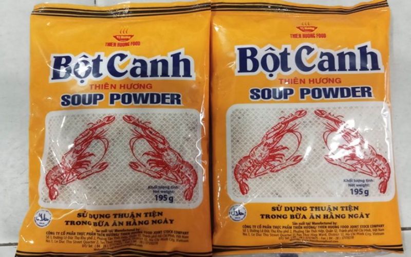 Bột canh tôm của thương hiệu Thiên Hương Food