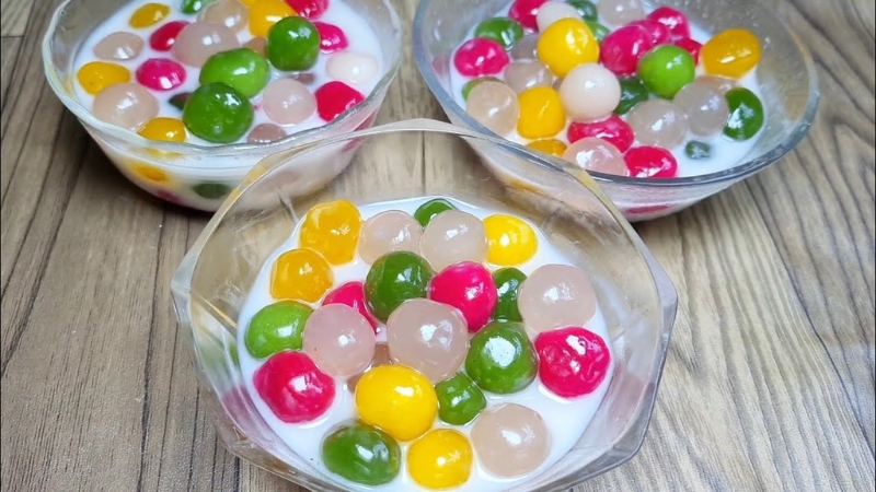 Tạo độ sánh cho món chè