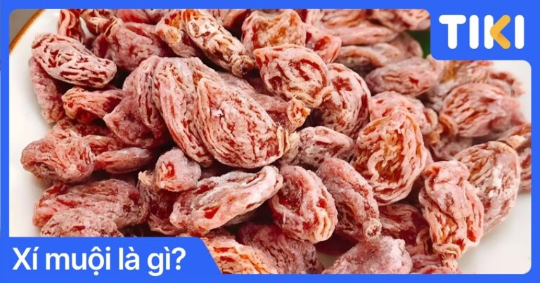 Xí muội là gì? Công dụng và cách làm xí muội cực ngon