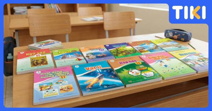 Bảng giá sách giáo khoa lớp 11 (2025): Cập nhật 3 bộ sách mới nhất