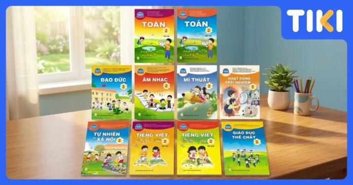 Bộ sách giáo khoa lớp 2 gồm những quyển gì? Chi tiết 3 bộ mới nhất