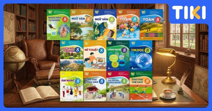 Bộ sách giáo khoa lớp 8 gồm những quyển gì? Cập nhật 2025