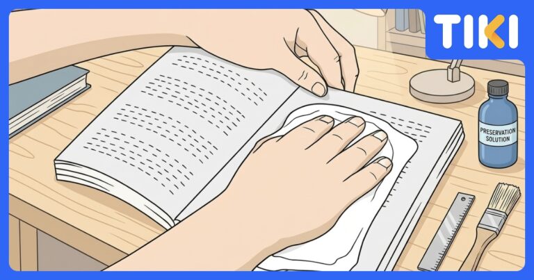 Cách làm khô sách khi bị ướt: Hướng dẫn sơ cứu và phục hồi chi tiết