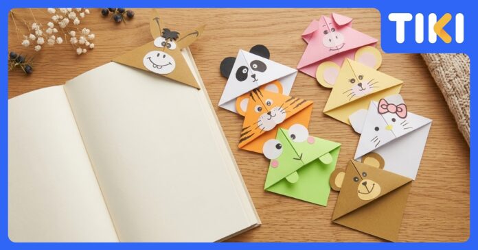 10+ cách làm thẻ đánh dấu trang sách handmade đơn giản sáng tạo