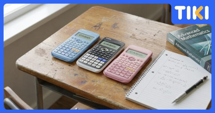 Cách thay pin máy tính Casio FX-580VNX và 570VN Plus tại nhà