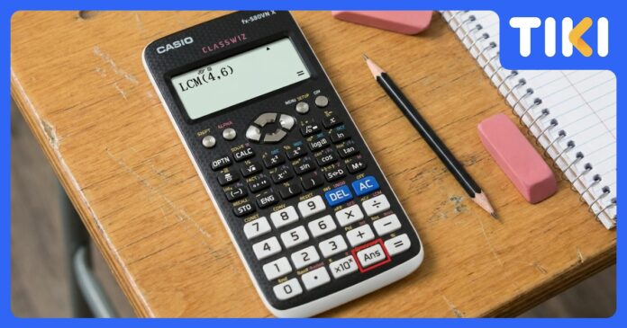 Cách tìm bội chung nhỏ nhất trên máy tính Casio fx-580VN X và 570VN Plus