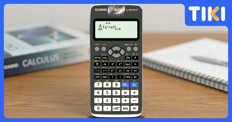 Cách bấm máy tính đạo hàm Casio và Vinacal chi tiết nhất