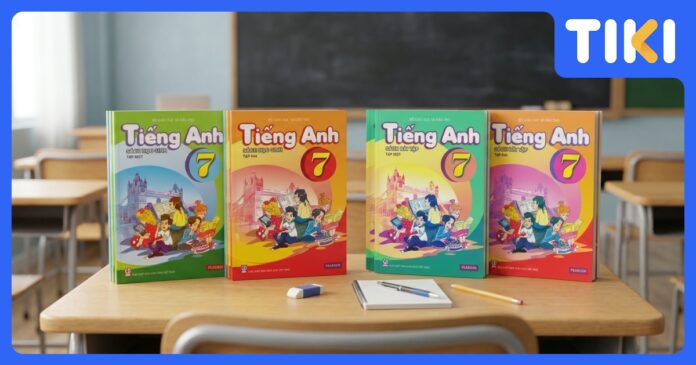 Cập nhật giá sách tiếng anh lớp 7 chương trình mới 2025