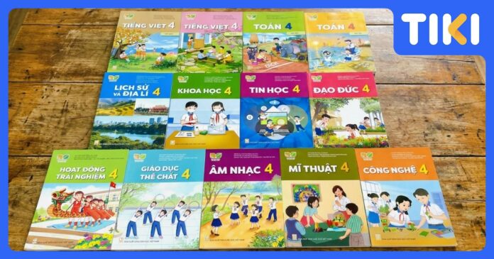 Tổng Hợp Bộ Sách Giáo Khoa Lớp 4 Gồm Những Quyển Gì Chi Tiết
